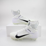 Nike Alpha Menace Football Cleat Men's White New without Box Multiple Sizes CLEA-017178