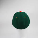 Miami Hurricanes adidas Fitted Hat Unisex Dark Green Used 7 HATS-016712