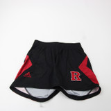 Rutgers Scarlet Knights adidas Athletic Shorts Men's Black Used Multiple Sizes SHOR-036938
