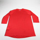 Under Armour HeatGear Long Sleeve Shirt Men's Red Used L TOPS-182586