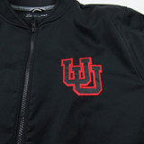 Utah Utes Under Armour Jacket Men's Black Used L TOPS-182563