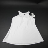 adidas Sleeveless Shirt Women's White New with Tags L TOPS-182605