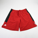 NC State Wolfpack adidas Practice Shorts Men's Red Used XXL SHOR-039686