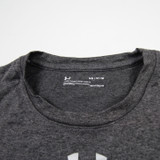 Utah Utes Under Armour HeatGear Short Sleeve Shirt Men's Gray Used M TOPS-182697