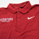 Stanford Cardinal Nike Dri-Fit Polo Men's Cardinal Used S TOPS-178593