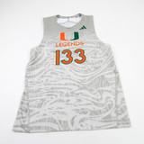 Miami Hurricanes adidas Compression Top Men's New without Tags L TOPS-178554