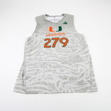Miami Hurricanes adidas Compression Top Men's New without Tags XL TOPS-178541