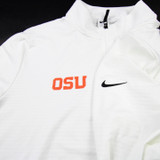 Oregon State Beavers Nike Dri-Fit Pullover Men's White Used 2XLT TOPS-178464
