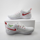 Nike Air Zoom Volleyball Shoe Men's White New without Box 14 SHOE-022578