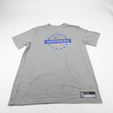 Dallas Mavericks Nike NBA Authentics Short Sleeve Shirt Men's Gray Used XLT TOPS-178770
