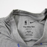 Dallas Mavericks Nike NBA Authentics Short Sleeve Shirt Men's Gray Used XLT TOPS-178770