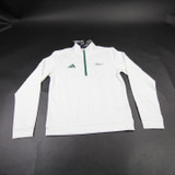 Miami Hurricanes adidas Pullover Men's White Used Multiple Sizes TOPS-178700