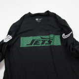 New York Jets Nike NFL On Field Long Sleeve Shirt Men's Black Used XS TOPS-178993