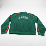 Miami Hurricanes adidas Jacket Women's Green New with Tags XL TOPS-178709