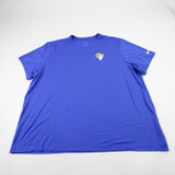 LA Rams Nike Dri-Fit Short Sleeve Shirt Men's Blue Used 3XL TOPS-178339