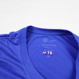 LA Rams Nike Dri-Fit Short Sleeve Shirt Men's Blue Used 3XL TOPS-178339