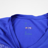 LA Rams Nike Dri-Fit Short Sleeve Shirt Men's Blue Used 3XL TOPS-178340