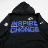 LA Rams Nike Dri-Fit Sweatshirt Men's Olive Used L TOPS-178411