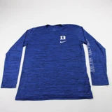 Duke Blue Devils Nike Long Sleeve Shirt Men's Blue Used L TOPS-178869