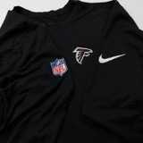 Atlanta Falcons Nike NFL On Field Long Sleeve Shirt Men's Black Used L TOPS-178933