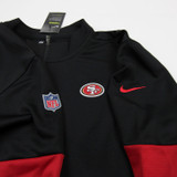 San Francisco 49ers Nike NFL On Field Pullover Men's Black Used 3XL TOPS-178998