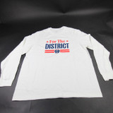 Washington Wizards Nike Nike Tee Long Sleeve Shirt Men's New without Tags XXL TOPS-179236