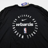 Washington Wizards Nike NBA Authentics Nike Tee Long Sleeve Shirt Men's 2XLT TOPS-179387