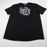 Utah Utes Under Armour Short Sleeve Shirt Men's Black Used Multiple Sizes TOPS-179403
