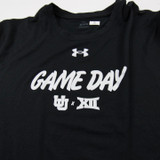 Utah Utes Under Armour Short Sleeve Shirt Men's Black Used Multiple Sizes TOPS-179403