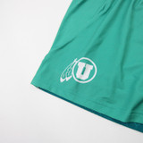 Utah Utes Under Armour Practice Shorts Women's Green Used M SHOR-038676