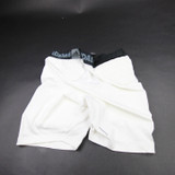 adidas Alphaskin Padded Compression Shorts Men's White Used XXL SHOR-038529