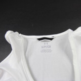 Utah Utes Under Armour HeatGear Sleeveless Shirt Women's White New with Tags S TOPS-179313