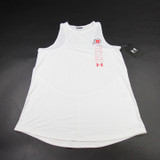 Utah Utes Under Armour HeatGear Sleeveless Shirt Women's White New with Tags XS TOPS-179324