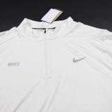 Stanford Cardinal Nike Running Dri-Fit Pullover Men's Off-White Used XXL TOPS-179334