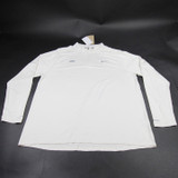 Stanford Cardinal Nike Running Dri-Fit Pullover Men's Off-White Used XXL TOPS-179334