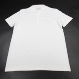 Miami Hurricanes adidas Polo Men's White Used M TOPS-179337