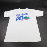 Florida Gators Ultra Club Short Sleeve Shirt Men's White Used Multiple Sizes TOPS-179579