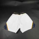 California Golden Bears Under Armour Practice Shorts Men's White Used M SHOR-038758
