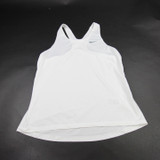 Nike Sleeveless Shirt Women's White New without Tags XL TOPS-179697