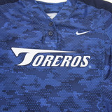 San Diego Toreros Nike Game Jersey - Softball Women's Used Multiple Sizes JRSY-011031