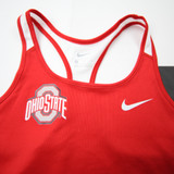 Ohio State Buckeyes Nike Dri-Fit Sleeveless Shirt Women's Red New with Tags M TOPS-179752
