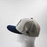 Seattle Seahawks New Era 59fifty Fitted Hat Unisex Beige New with Tags 7.25 HATS-016860