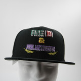 New Era 9fifty Snap-Back Hat Men's Black New with Tags OSFM HATS-016868
