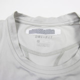 Nike Dri-Fit Short Sleeve Shirt Men's Gray Used Multiple Sizes TOPS-179791