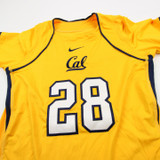 California Golden Bears Nike Dri-Fit Game Jersey - Soccer Women's Yellow Used L JRSY-010931