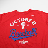 Philadelphia Phillies Fanatics Short Sleeve Shirt Men's Red Used XXL TOPS-179664