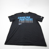 Carolina Panthers Nike NFL On Field Nike Tee Short Sleeve Shirt Men's Used L TOPS-179895