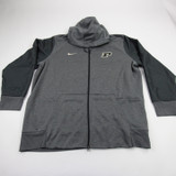 Purdue Boilermakers Nike Dri-Fit Jacket Men's Gray Used 3XL TOPS-179495