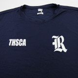 Rice Owls Sport-Tek Short Sleeve Shirt Men's Navy Used Multiple Sizes TOPS-179461