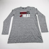 Miami Heat Fanatics Long Sleeve Shirt Men's Gray Used Multiple Sizes TOPS-179487